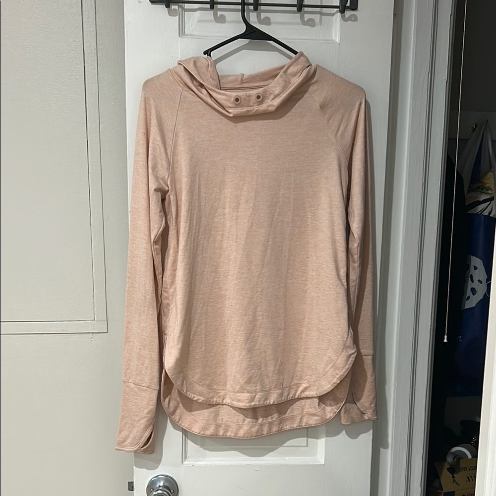 Athleta Pink Long Sleeve Hoodie